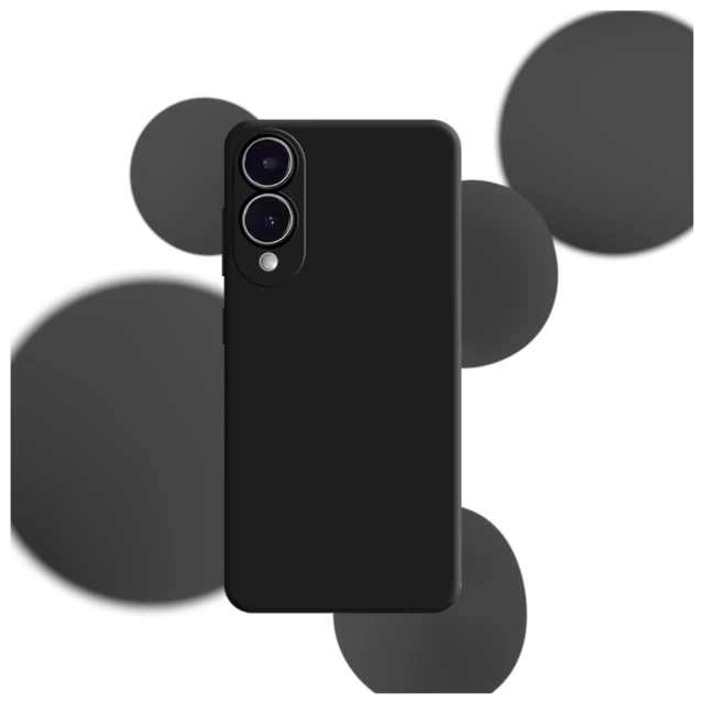 Чохол 3mk Silicone Case для Samsung Galaxy S25 Edge (S937) Black (5903108651875)