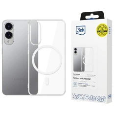Чохол 3mk Clear Case для Samsung Galaxy S25 Edge (S937) Transparent with MagSafe (5903108651899)