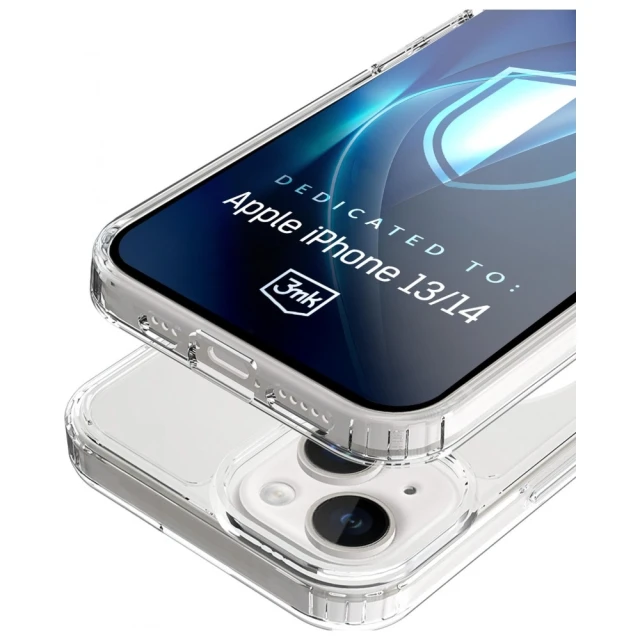 Чохол 3mk Armor MagCase для iPhone 14 | 13 Clear with MagSafe (5903108658454)