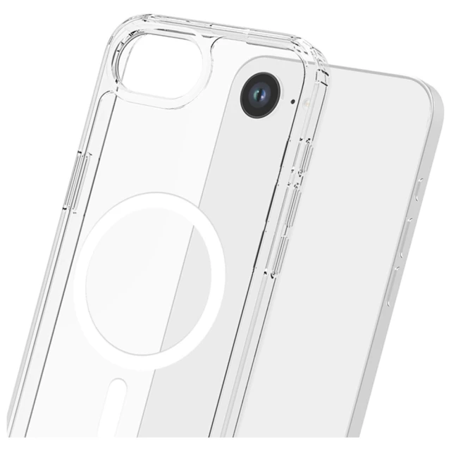 Чохол 3mk Armor MagCase для iPhone 16e Clear with MagSafe (5903108658553)