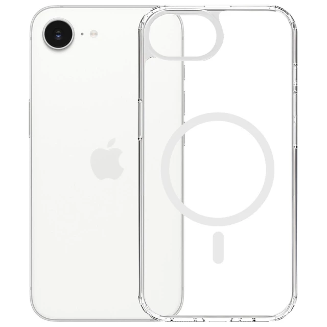 Чохол 3mk Armor MagCase для iPhone 16e Clear with MagSafe (5903108658553)
