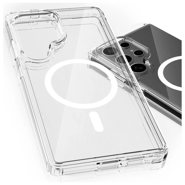 Чохол 3mk Armor MagCase для Samsung Galaxy S25 Ultra (S938) Clear with MagSafe (5903108658645)