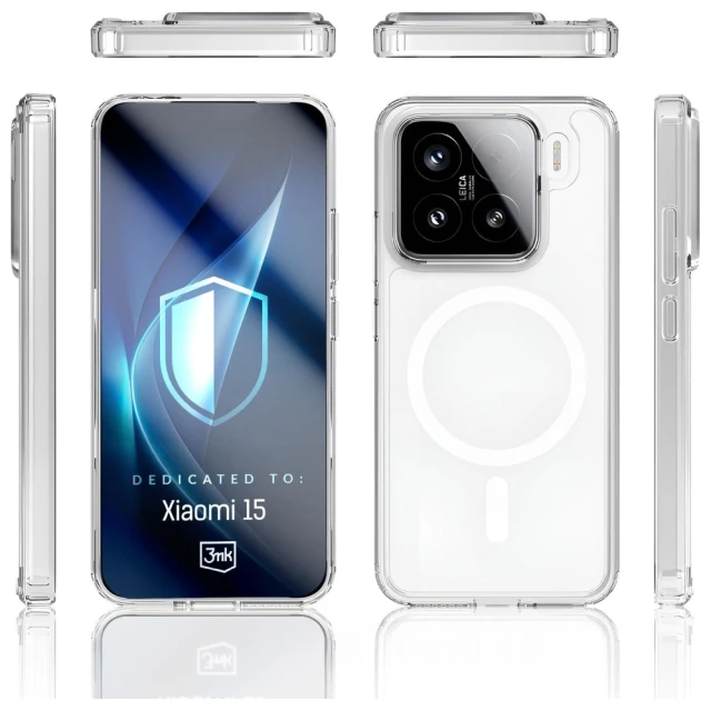 Чохол 3mk Armor MagCase для Xiaomi 15 Clear with MagSafe (5903108658652)