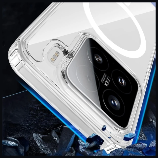 Чохол 3mk Armor MagCase для Xiaomi 15 Clear with MagSafe (5903108658652)