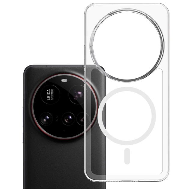 Чохол 3mk Armor MagCase для Xiaomi 15 Ultra Clear with MagSafe (5903108658676)