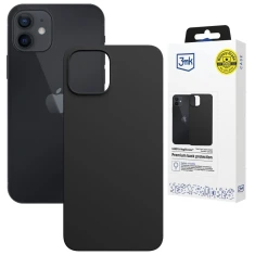 Чохол 3mk Hardy MagSilicone для iPhone 12 Black with MagSafe (5903108661232)