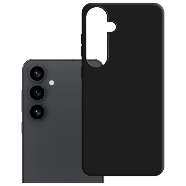 Чохол 3mk Hardy MagSilicone для Samsung Galaxy S25 Plus (S936) Black with MagSafe (5903108661331)