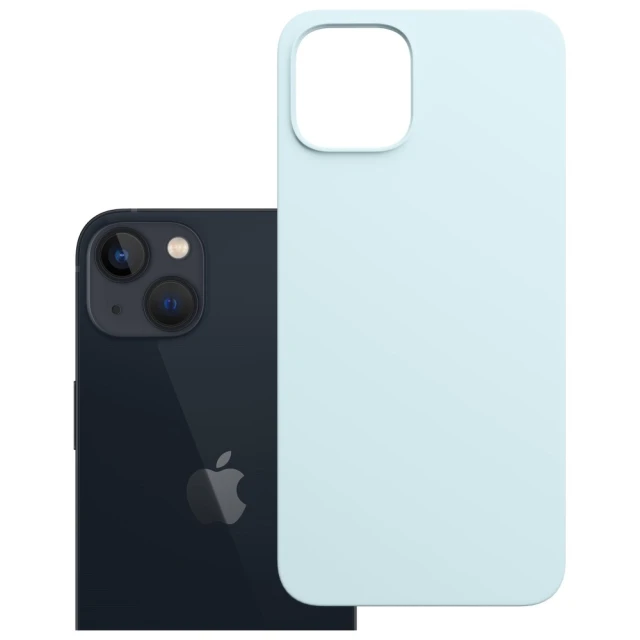 Чехол 3mk Hardy MagSilicone для iPhone 15 Plus Blue with MagSafe (5903108661331)