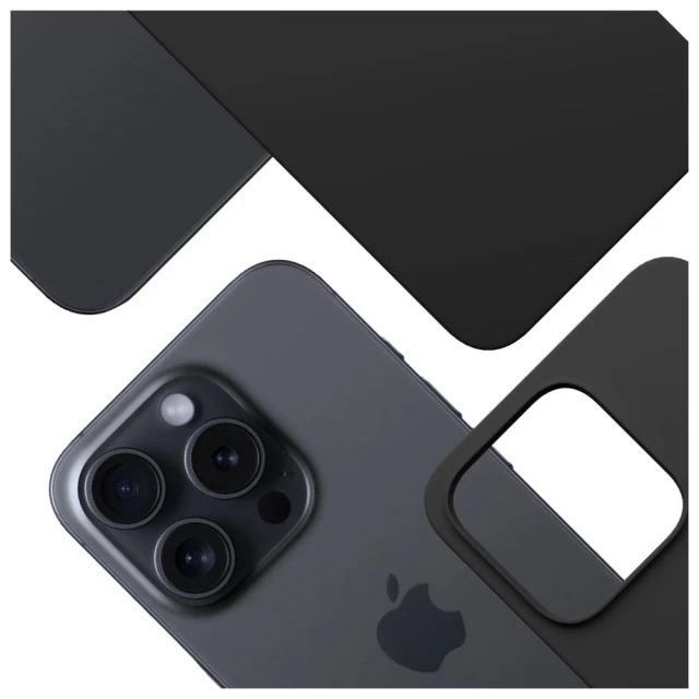 Чохол 3mk Hardy MagSilicone для iPhone 16 Pro Max Graphite with MagSafe (5903108661478)