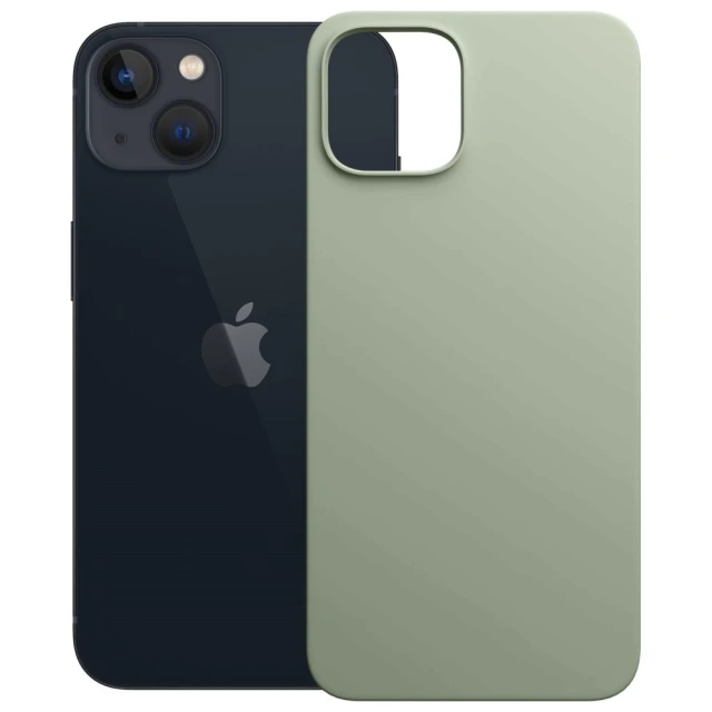 Чохол 3mk Hardy MagSilicone для iPhone 15 Green with MagSafe (5903108661485)