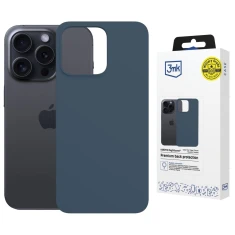 Чохол 3mk Hardy MagSilicone для iPhone 15 Pro Royal Blue with MagSafe (5903108661553)