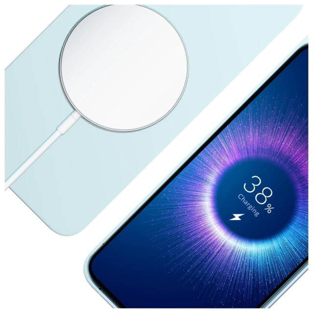 Чохол 3mk Hardy MagSilicone для iPhone 14 Plus Sierra Blue with MagSafe (5903108661584)