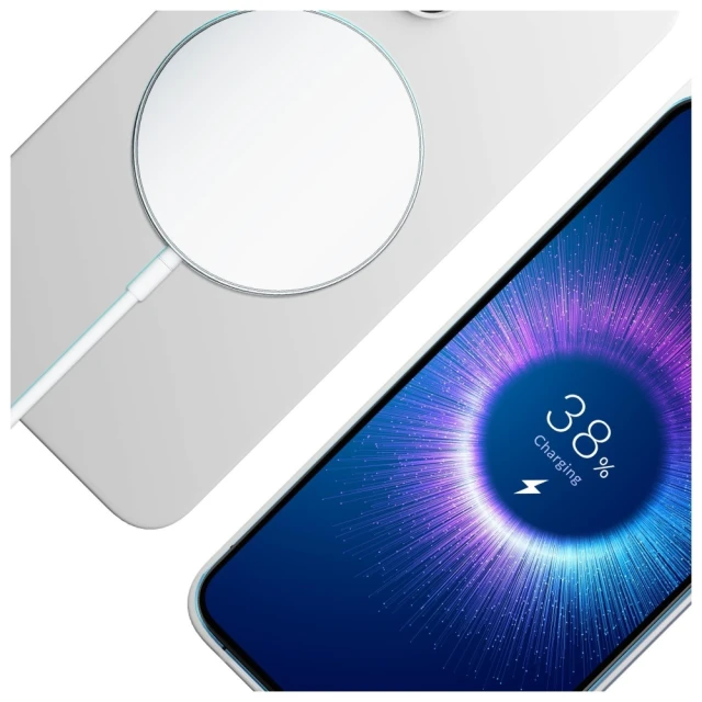 Чохол 3mk Hardy MagSilicone для iPhone 15 Pro Silver White with MagSafe (5903108661638)