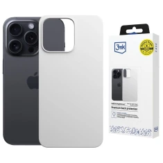 Чохол 3mk Hardy MagSilicone для iPhone 15 Pro Max Silver White with MagSafe (5903108661645)
