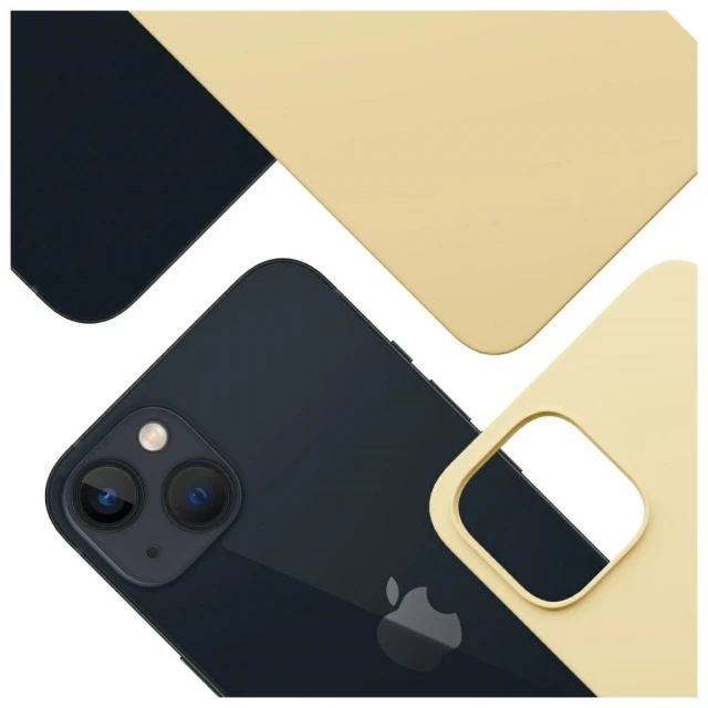 Чохол 3mk Hardy MagSilicone для iPhone 15 Yellow with MagSafe (5903108661706)