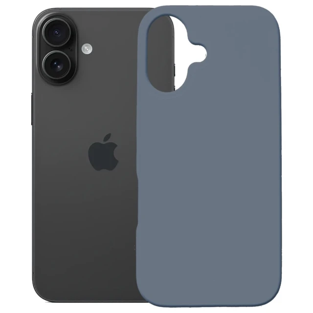 Чохол 3mk Hardy MagSilicone для iPhone 16 Plus Ultramarine with MagSafe (5903108662017)