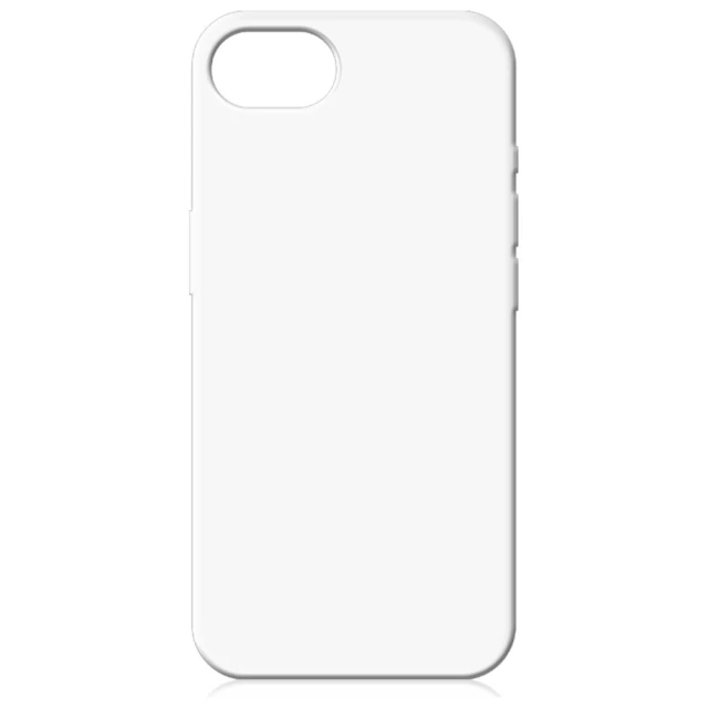 Чехол 3mk Hardy MagSilicone для iPhone 16e White with MagSafe (5903108662062)