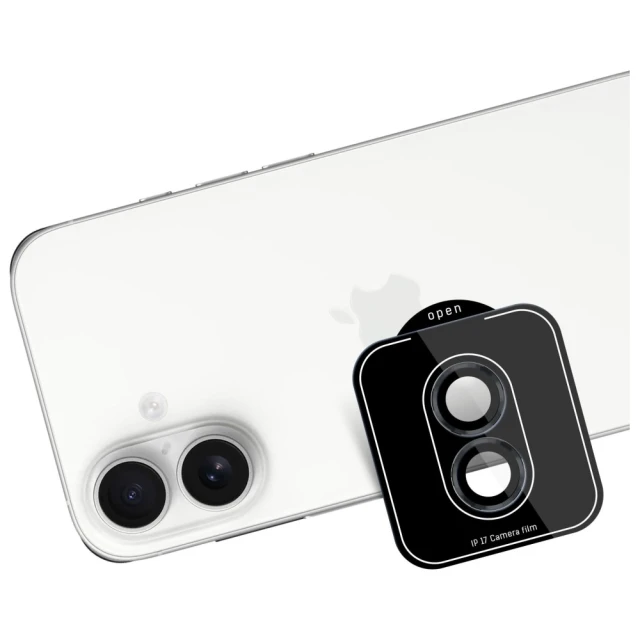 Захисне скло для камери 3mk Lens Protection Pro для iPhone 17 Чорний (5903108664127)