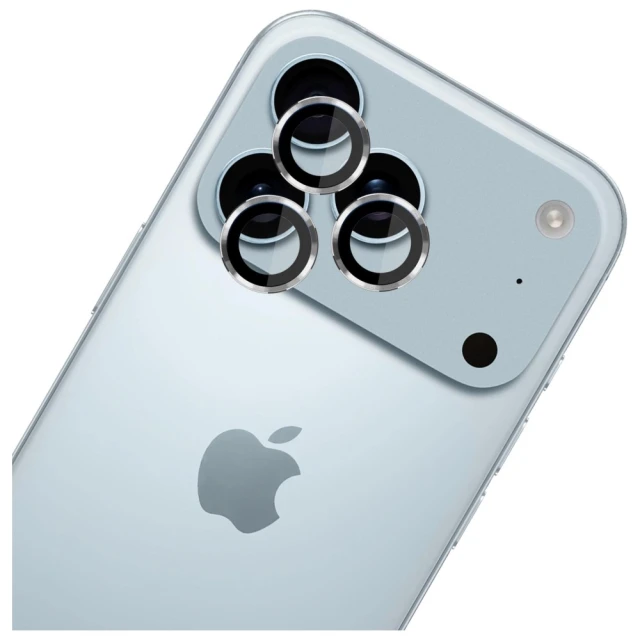 Защитное стекло для камеры 3mk Lens Protection Pro для iPhone 17 Pro / 17 Pro Max Серебряный (5903108664257)