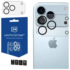 Захисне скло для камери 3mk Lens Pro Full Cover для iPhone 17 Pro Max (5903108664363)