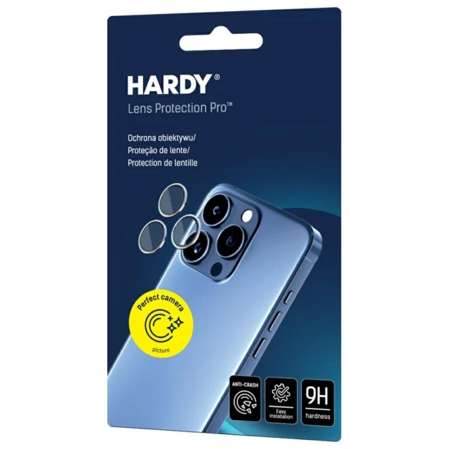 Захисне скло 3mk для камери iPhone 17 Air Hardy Lens Protection Pro Silver (5903108664486)