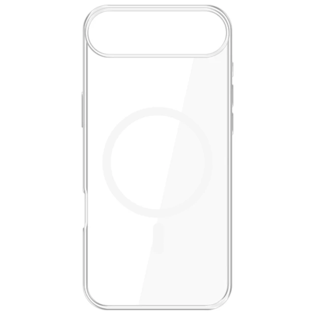 Чохол 3mk Clear MagCase для iPhone 17 Air Transparent with MagSafe (5903108664585)