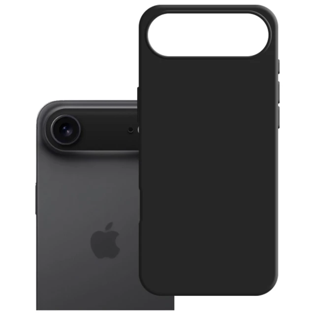 Чохол 3mk Hardy MagSilicone для iPhone 17 Air Graphite with MagSafe (5903108664684)