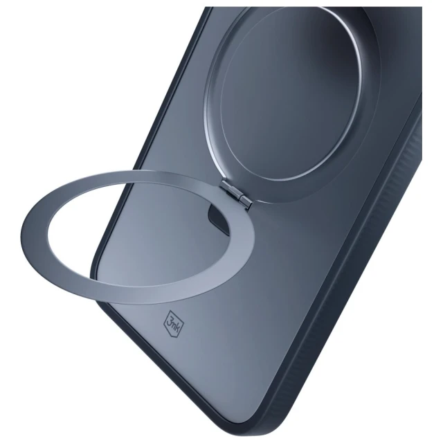 Чохол 3mk Smoke Case Mag&Stand для iPhone Air Black with MagSafe (5903108664738)