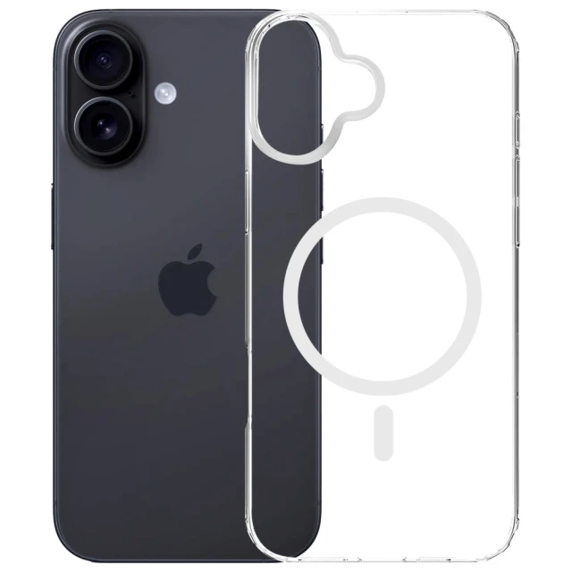 Чохол 3mk Protection Armor MagCase для iPhone 17 Transparent with MagSafe (5903108664752)