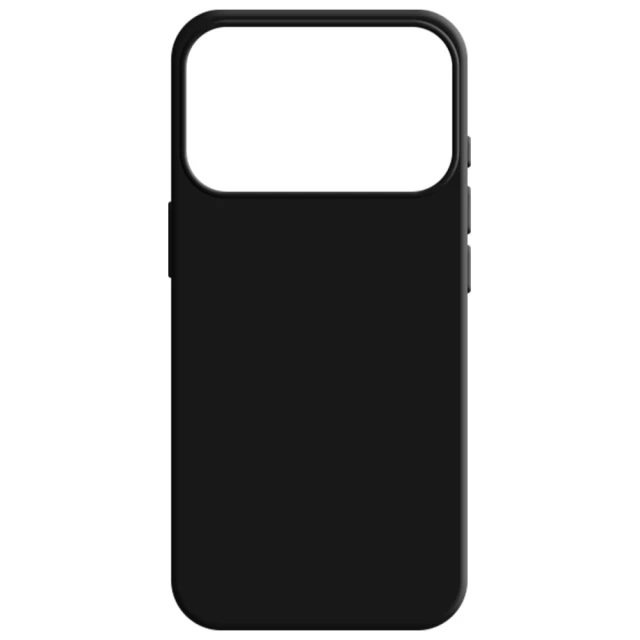 Чохол 3mk Silicone Case для iPhone 17 Pro Black (5903108664813)