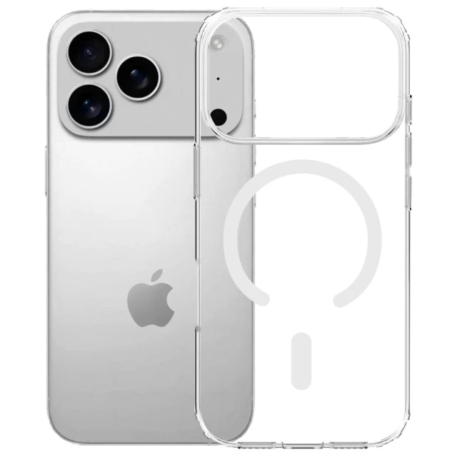 Чохол 3mk Protection Armor MagCase для iPhone 17 Pro прозорий with MagSafe (5903108664837)
