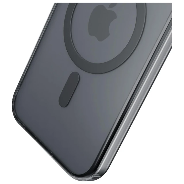 Чехол 3mk Frosty MagCase для iPhone 17 Pro Max Black with MagSafe (5903108665117)