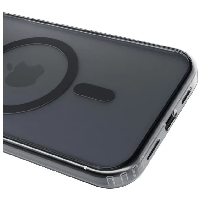 Чехол 3mk Frosty MagCase для iPhone 17 Pro Max Black with MagSafe (5903108665117)