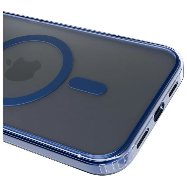 Чохол 3mk Frosty MagCase для iPhone 17 Pro Max Blue with MagSafe (5903108665124)