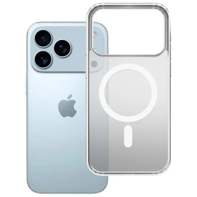 Чохол 3mk Frosty MagCase для iPhone 17 Pro Max White with MagSafe (5903108665148)