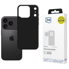 Чохол 3mk Matt Case Pro для iPhone 17 Pro Max Matte Black (5903108665179)