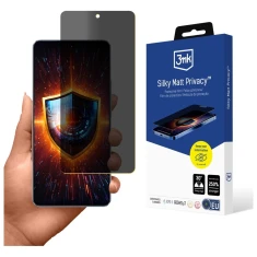 Захисна плівка 3mk Silky Matt Privacy для Realme GT 7 Black (5903108667531)