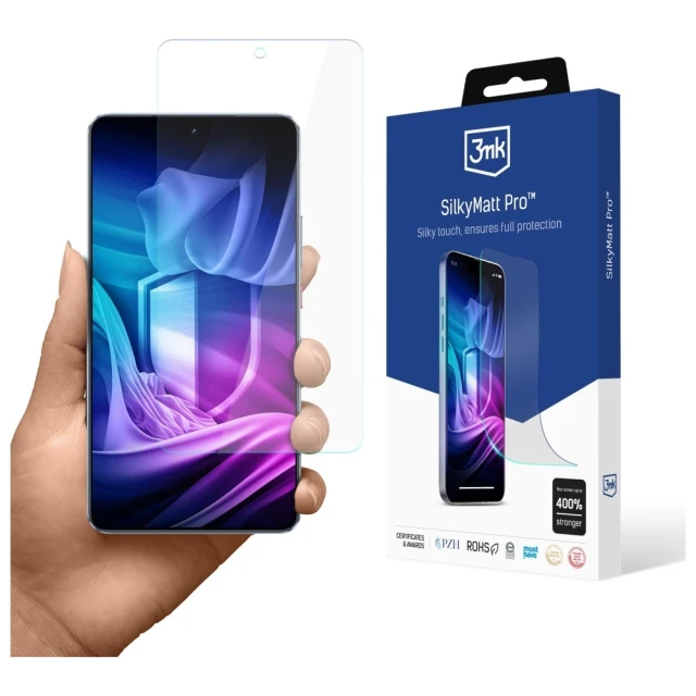 Захисна плівка 3mk Silky Matt Pro для Realme GT 7 Transparent (5903108667548)