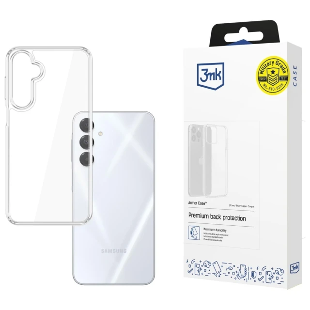 Чохол 3mk Armor Case для Samsung Galaxy A17 5G Clear (5903108669016)
