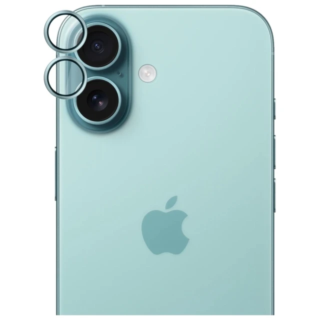 Захисне скло для камери 3mk HARDY Lens Protection Pro для iPhone 17 Green (5903108669948)