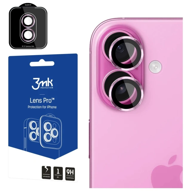 Захисне скло для камери 3mk Protection Lens Protection Pro для iPhone 17 Purple (5903108669986)