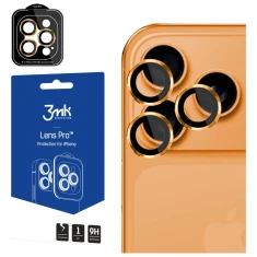Захисне скло для камери 3mk Lens Protection Pro для iPhone 17 Pro / 17 Pro Max Orange (5903108670050)