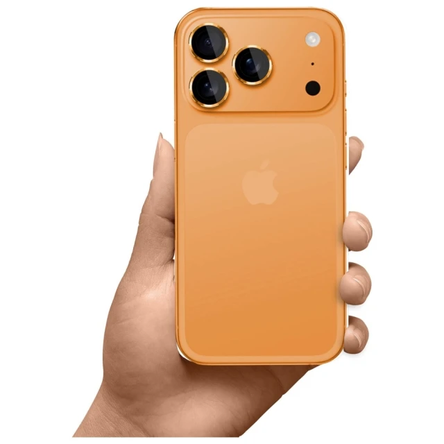 Захисне скло для камери 3mk Lens Protection Pro для iPhone 17 Pro / 17 Pro Max Orange (5903108670050)