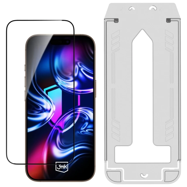 Захисне скло 3mk HardGlass Max для iPhone 17 Pro Max (5903108671552)