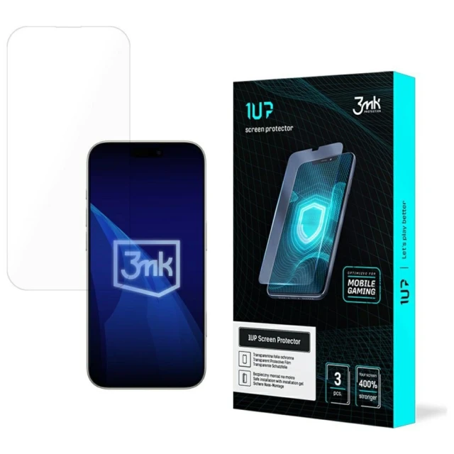 Захисна плівка 3mk 1UP Gaming для iPhone 17 Pro Transparent (5903108675109)