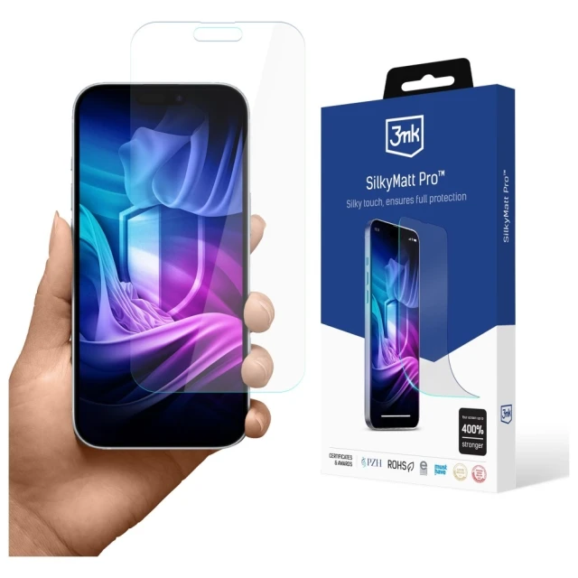 Захисна плівка 3mk Silky Matt Pro для iPhone 17 Air Transparent (5903108675178)