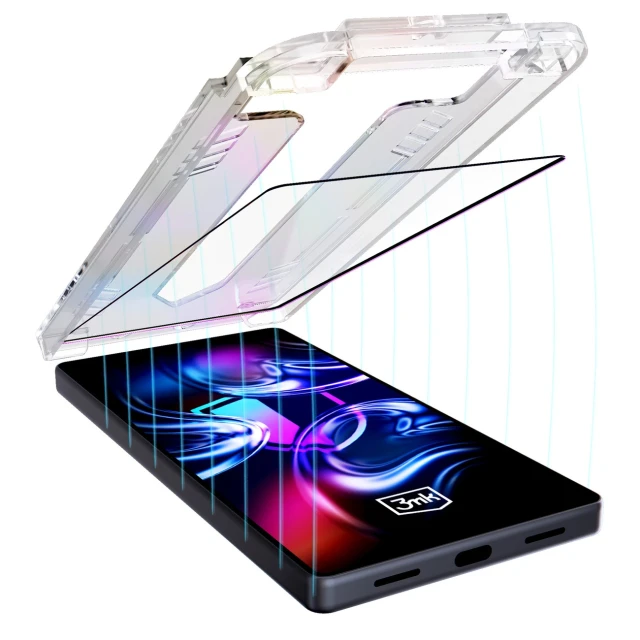 Захисне скло 3mk HardGlass Max для Samsung Galaxy S25 FE (5903108675529)