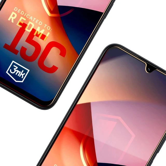 Захисне скло 3mk HardGlass для Xiaomi Redmi 15C (5903108677868)