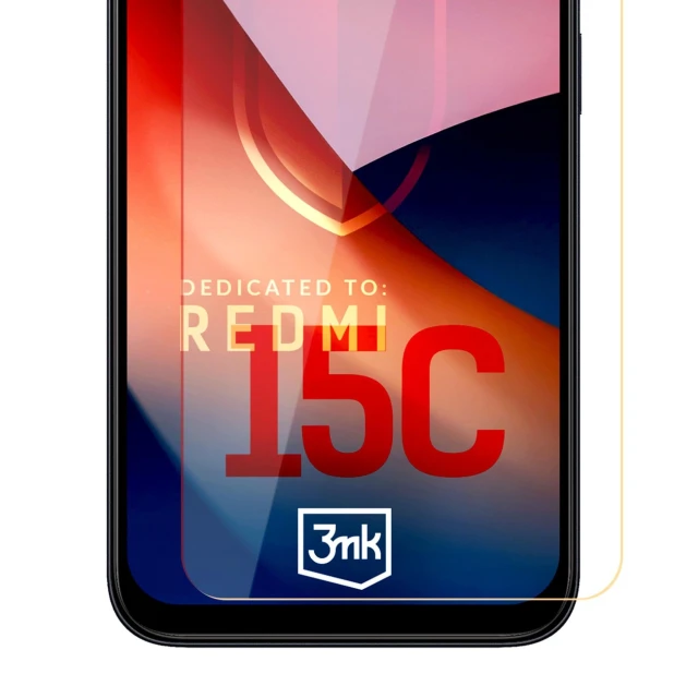 Захисне скло 3mk HardGlass для Xiaomi Redmi 15C (5903108677868)