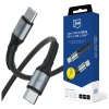 Кабель 3MK Hyper Cable N-SERIES USB-C to USB-C 2m 48V/5A 240W Black (5903108680233)
